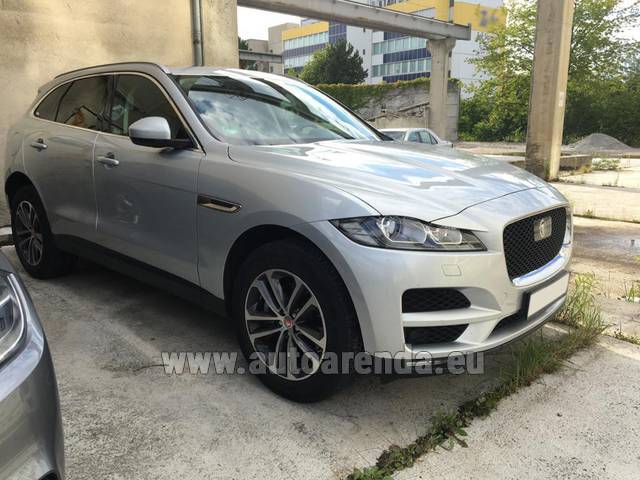 Аренда авто Jaguar F‑PACE в Италии