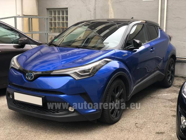 Аренда авто Toyota C-HR Hybrid e-CVT в Италии
